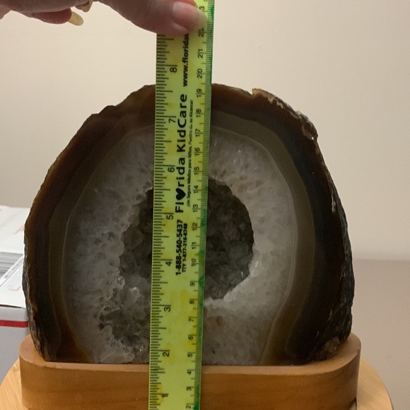 DRUZY agate crystal from Brazil - Picture 4 of 9